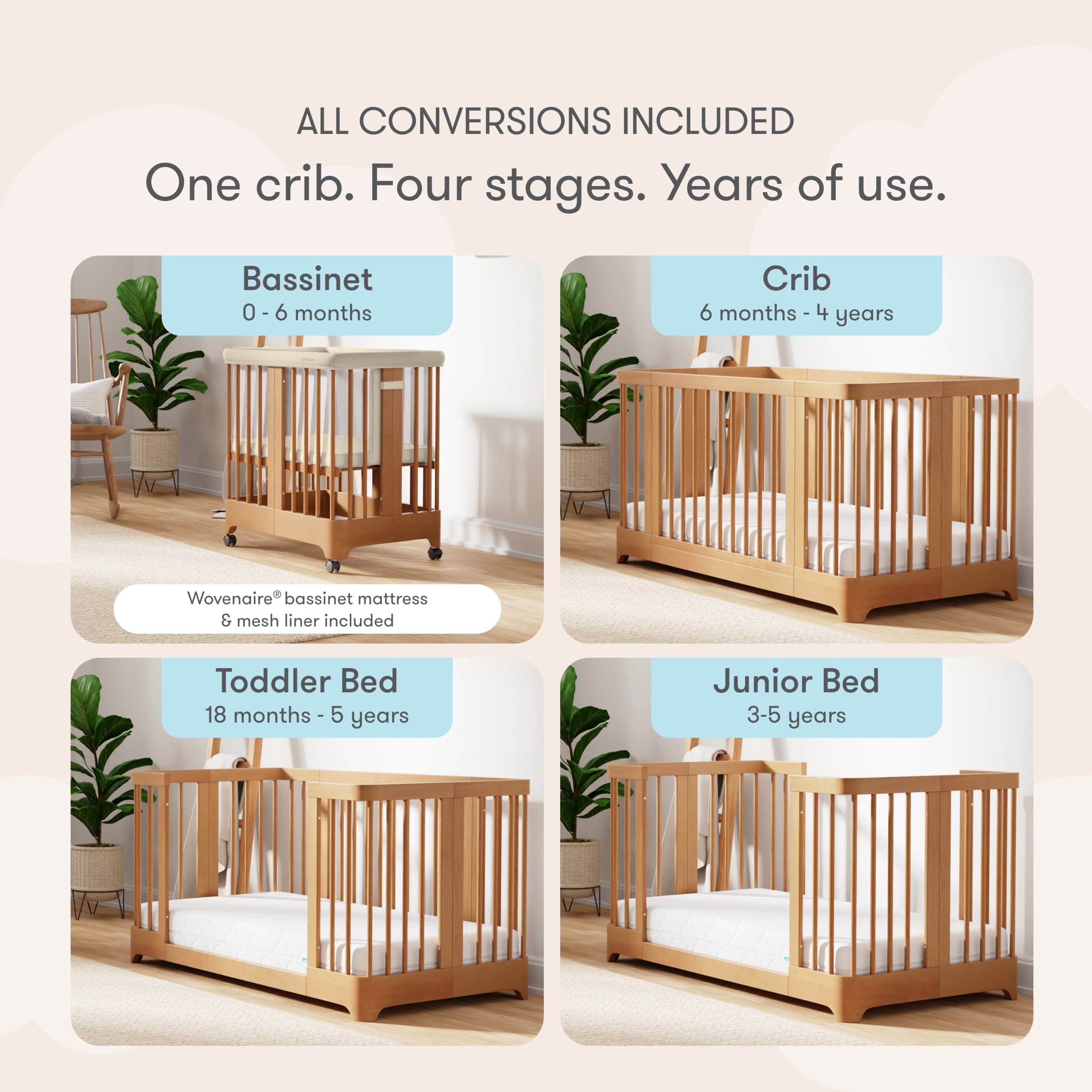 Newton Nest Convertible Crib - Image 28
