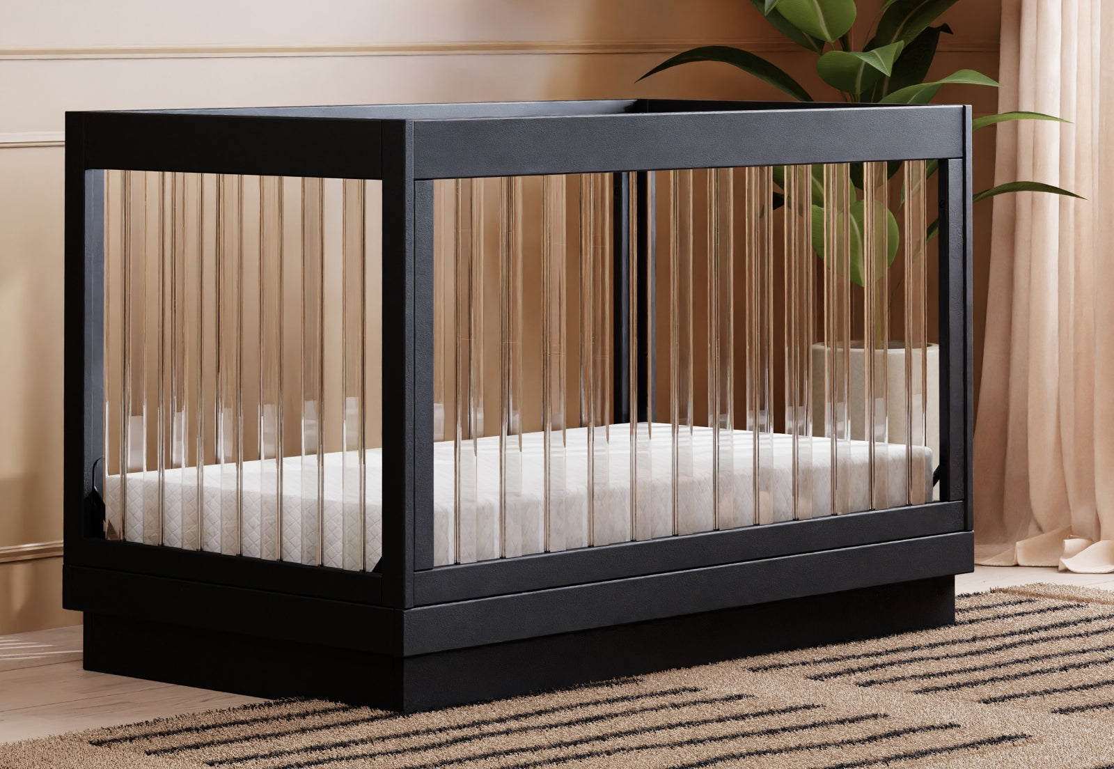 Harlow Acrylic Convertible Crib - Image 13