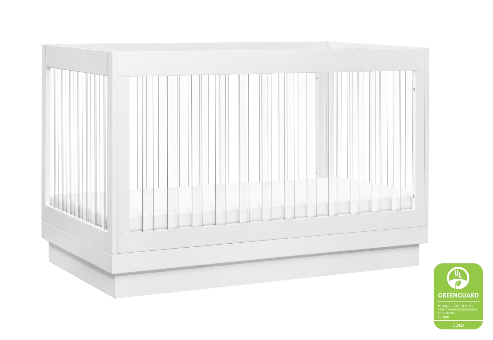 Harlow Acrylic Convertible Crib - Image 7